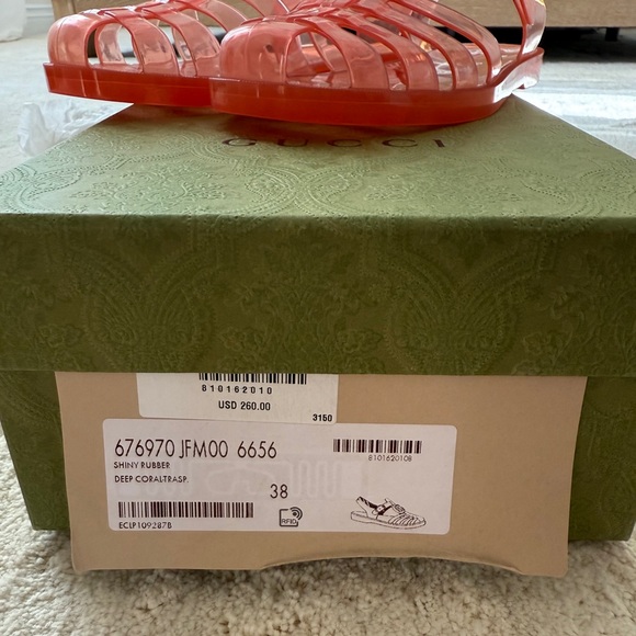 Gucci women Jelly Sandals - Pink - Picture 6 of 8